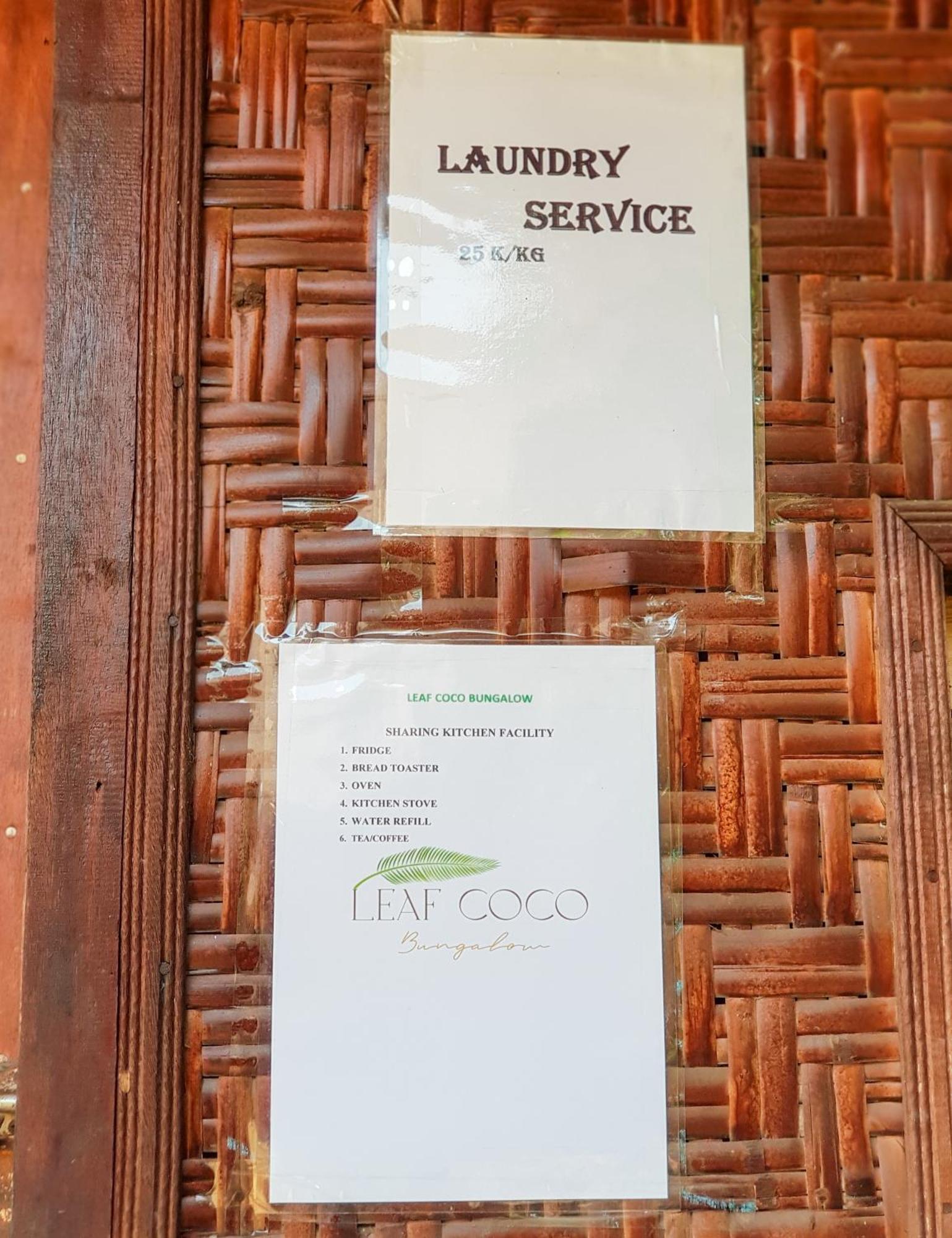 גילי אייר Leaf Coco Bungalow מראה חיצוני תמונה