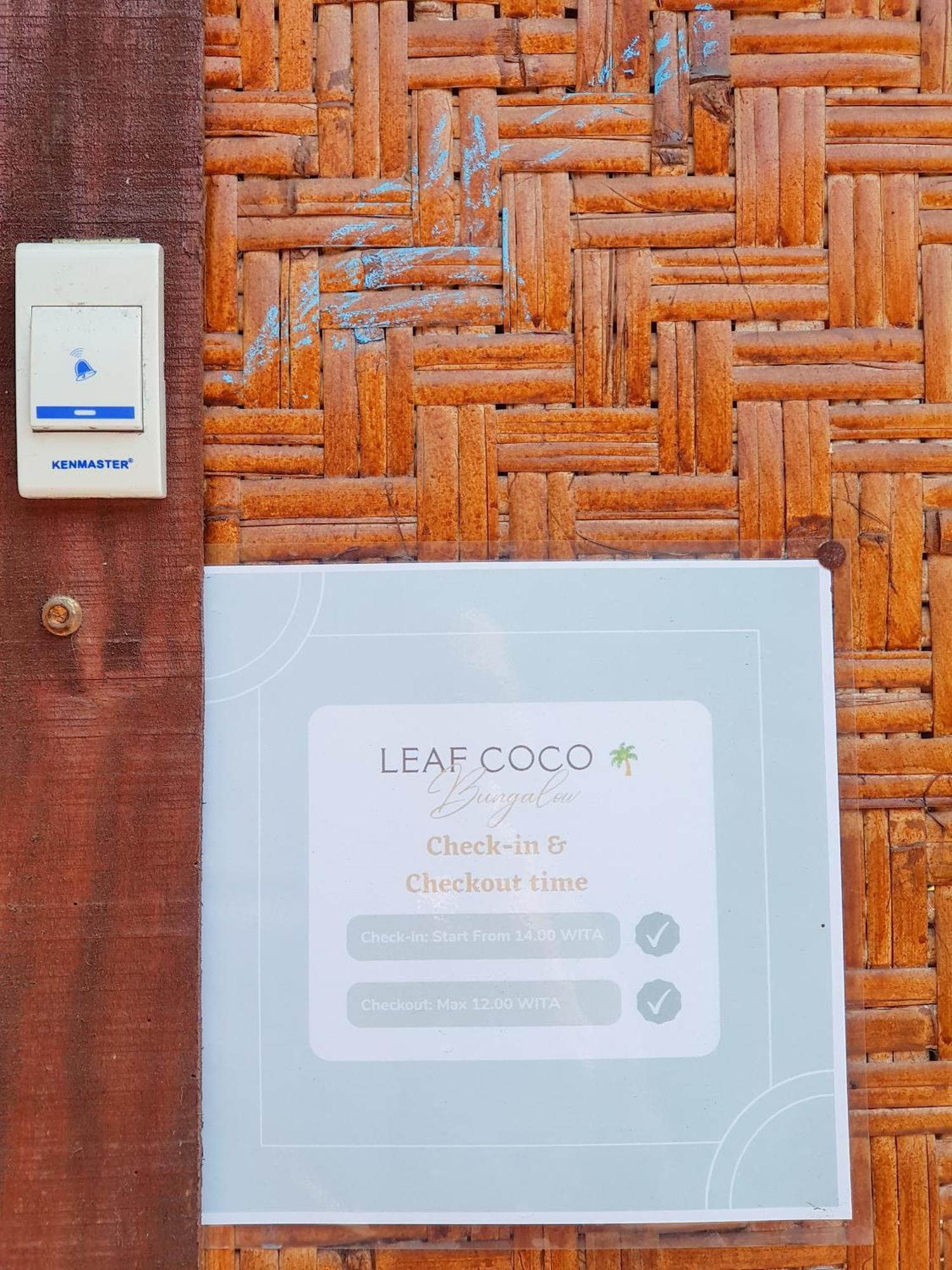 גילי אייר Leaf Coco Bungalow מראה חיצוני תמונה
